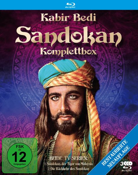 Sandokan - Komplettbox: Restored Version (Der Tiger von Malaysia in HD & Die Rückkehr des Sandokan i