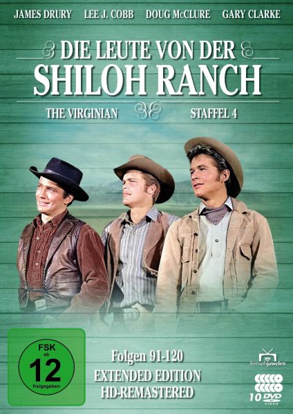 Die Leute von der Shiloh Ranch - Staffel 4 (HD-Remastered) (10 DVDs)
