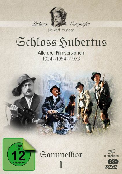 Schloss Hubertus (1934, 1954, 1973) - Die Ganghofer Verfilmungen - Sammelbox 1