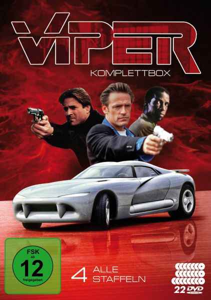 Viper - Komplettbox: Alle vier Staffeln (22 DVDs)