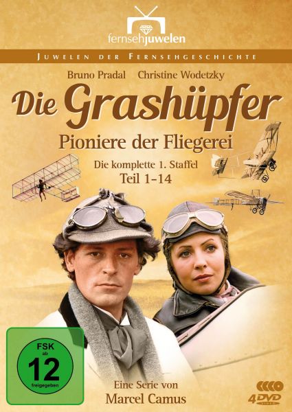 Die Grashüpfer - Pioniere der Fliegerei - Staffel 1 (Folgen 1-14)