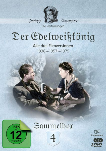 Der Edelweißkönig (1938, 1957, 1975) - Die Ganghofer Verfilmungen - Sammelbox 4