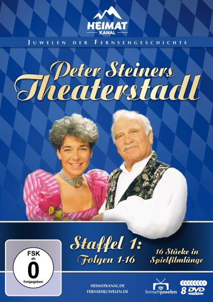 Peter Steiners Theaterstadl - Staffel 1: Folgen 1-16 (8 DVDs)