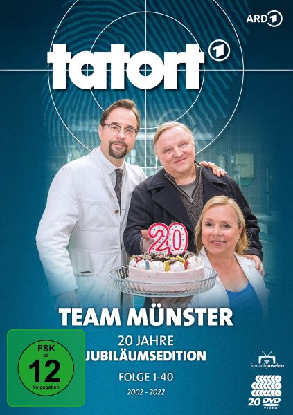 Tatort - Team Münster (Thiel & Boerne) - 20 Jahre Jubiläums-Edition (Folge 1-40) (20 DVDs)