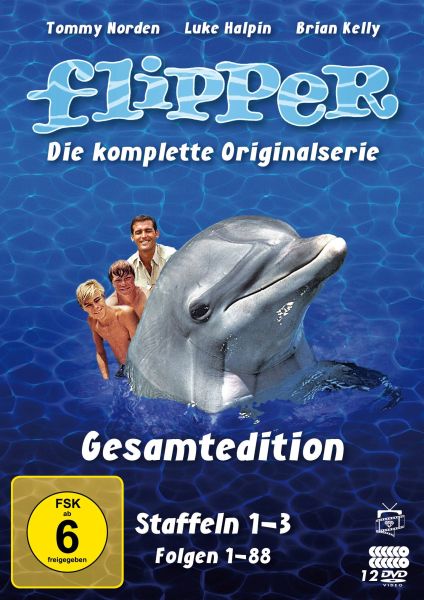 Flipper Gesamtedition - Die komplette Originalserie (Staffeln 1-3) (12 DVDs)