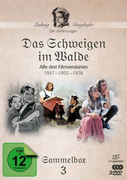 Das Schweigen im Walde (1937, 1955, 1976) - Die Ganghofer Verfilmungen - Sammelbox 3