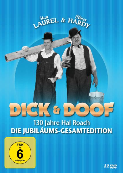 Dick & Doof - 130 Jahre Hal Roach - Die Jubiläums-Gesamtedition (32 DVDs)