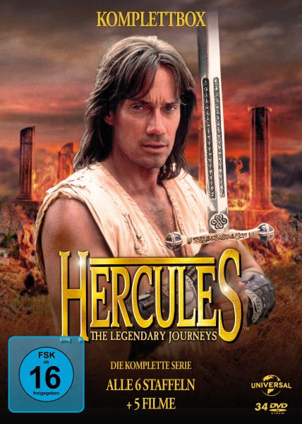 Hercules - The Legendary Journeys - Die komplette Serie (Alle 6 Staffeln + 5 Filme) (34 DVDs)