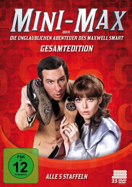 Mini-Max oder: Die unglaublichen Abenteuer des Maxwell Smart (GET SMART Komplettbox) (25 DVDs)