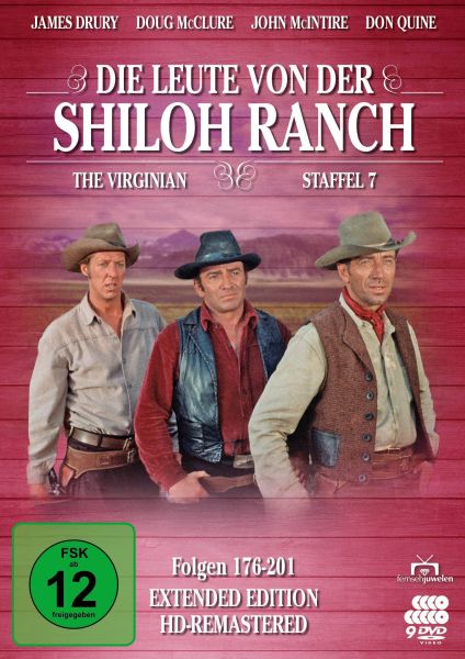 Die Leute von der Shiloh Ranch - Staffel 7 (HD-Remastered) (9 DVDs)