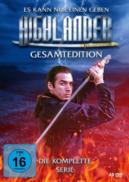 Highlander - Gesamtedition: Die komplette Serie mit Adrian Paul (Alle 6 Staffeln) (45 DVDs)