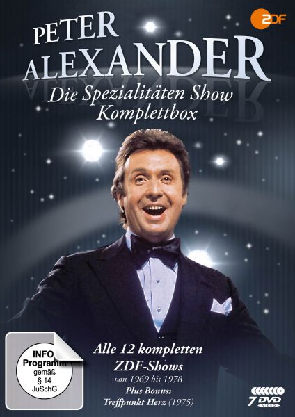 Die Peter Alexander Spezialitäten Show - Komplettbox (Alle 12 ZDF-Shows plus Treffpunkt Herz)