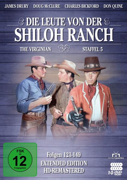 Die Leute von der Shiloh Ranch - Staffel 5 (HD-Remastered) (10 DVDs)