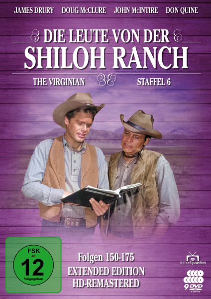 Die Leute von der Shiloh Ranch - Staffel 6 (HD-Remastered) (9 DVDs)