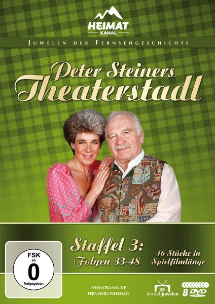 Peter Steiners Theaterstadl - Staffel 3: Folgen 33-48 (8 DVDs)